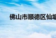 佛山市顺德区仙塘净根小学的地址在哪