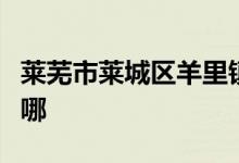 莱芜市莱城区羊里镇城子县村幼儿园的地址在哪