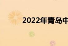 2022年青岛中考体育总分多少？