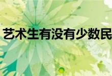 艺术生有没有少数民族预科班？有什么要求？