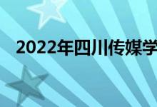 2022年四川传媒学院艺术类专业录取规则
