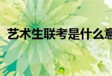 艺术生联考是什么意思 和校考有什么区别？