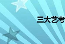 三大艺考学什么最快？