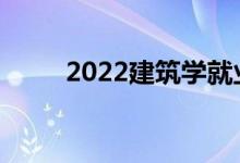 2022建筑学就业前景和薪资好吗？
