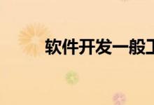 软件开发一般工资多少？好吃吗？