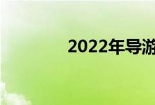 2022年导游一般工资多少？