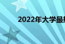 2022年大学最热门的专业有哪些？