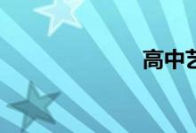 高中艺考难吗？