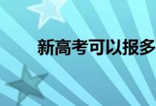 新高考可以报多少学校和专业志愿？