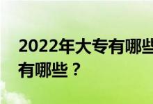 2022年大专有哪些专业？就业最热门的专业有哪些？