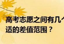 高考志愿之间有几个名额稳定垫底？什么是合适的差值范围？
