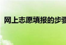 网上志愿填报的步骤是什么 需要注意什么？