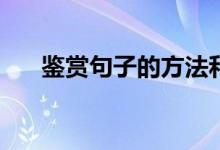 鉴赏句子的方法和技巧有哪些小技巧？