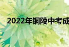 2022年铜陵中考成绩查询时间及网站入口
