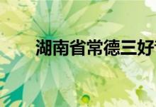 湖南省常德三好音乐鼓校的地址在哪