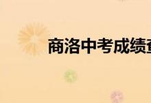 商洛中考成绩查询系统2022入口