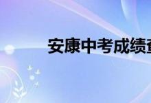安康中考成绩查询系统2022入口