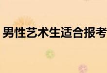 男性艺术生适合报考什么专业？稳定好就业？