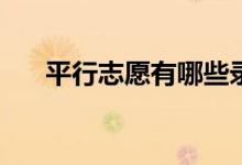平行志愿有哪些录取规则和填报技巧？