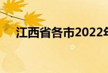 江西省各市2022年中考时间及科目汇总