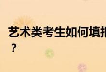 艺术类考生如何填报志愿？他们的技能是什么？