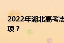 2022年湖北高考志愿填报规则有哪些注意事项？