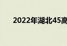 2022年湖北45高考志愿如何录取填报