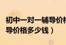 初中一对一辅导价格青岛城阳(初中一对一辅导价格多少钱)