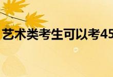 艺术类考生可以考450分 他们能考什么水平？
