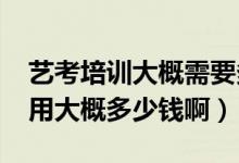 艺考培训大概需要多少钱（2022艺考培训费用大概多少钱啊）