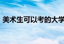 美术生可以考的大学排名（985院校哪个好）