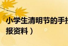 小学生清明节的手抄报内容（有关清明节手抄报资料）