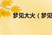 梦见大火（梦见起大火是什么意思）