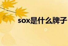 sox是什么牌子(SOX是什么意思)