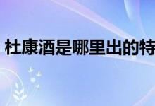 杜康酒是哪里出的特产（杜康酒是哪里出的）