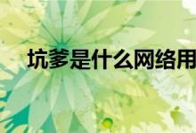 坑爹是什么网络用语（坑爹是什么意思）