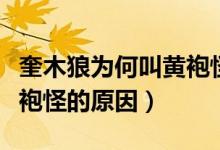 奎木狼为何叫黄袍怪（西游记奎木狼被叫做黄袍怪的原因）
