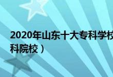 2020年山东十大专科学校排名（2022年山东最好的十大专科院校）