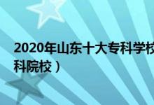 2020年山东十大专科学校排名（2022年山东最好的十大专科院校）