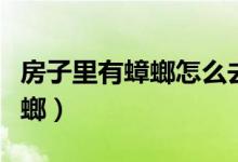 房子里有蟑螂怎么去除（怎么消灭屋子里的蟑螂）