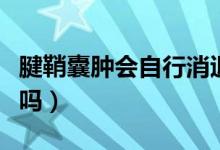 腱鞘囊肿会自行消退吗（腱鞘囊肿会自行消失吗）