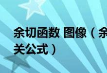 余切函数 图像(余切函数的图像性质以及相关公式)