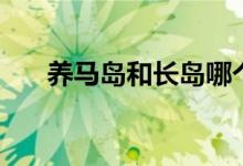 养马岛和长岛哪个好玩（看看就知道）