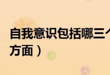 自我意识包括哪三个结构（自我意识包括哪些方面）