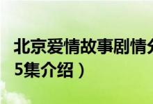 北京爱情故事剧情分集介绍(北京爱情故事1-5集介绍)