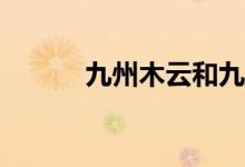 九州木云和九州威武有关系吗？