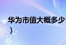 华为市值大概多少2021（华为市值大概多少）