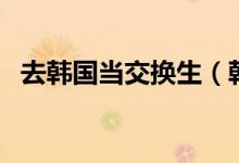 去韩国当交换生（韩国交换生有什么好处）