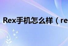 Rex手机怎么样（reamelx手机是什么牌子）