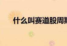 什么叫赛道股周期股（什么叫赛级猫）